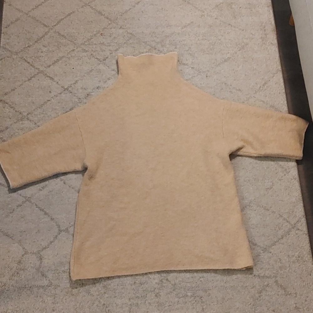 Zara wool long turtle neck sweater